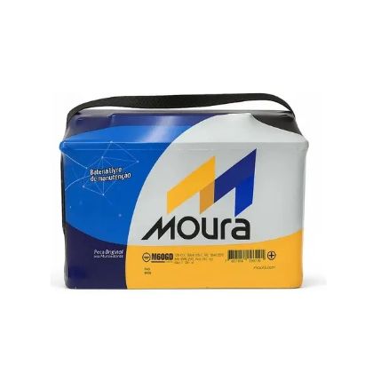 Bateria Automotiva Moura 60Ah Selada Livre de Manutenção