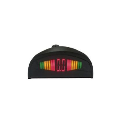 Sensor de Estacionamento Preto 4 Sensores Pontos com Display ROADSTAR BRASIL RS304BRPRETO