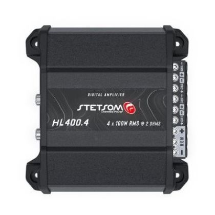 Módulo de Som Mono e Estéreo 4X100W RMS 24 Ohms HL400.4_2 STETSOM 207230