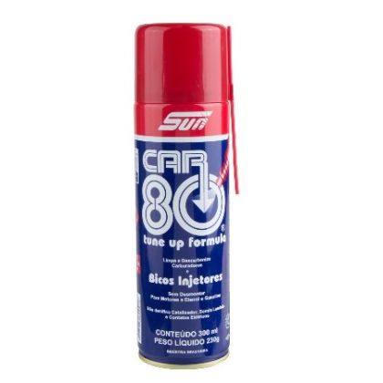 Descarbonizante Técnico de Bicos e TBI Car 80 Spray 300ml
